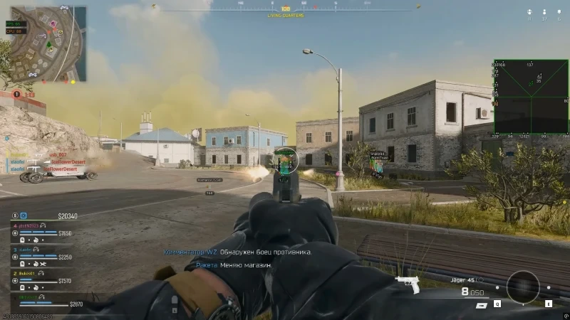 Warzone radar and player ESP