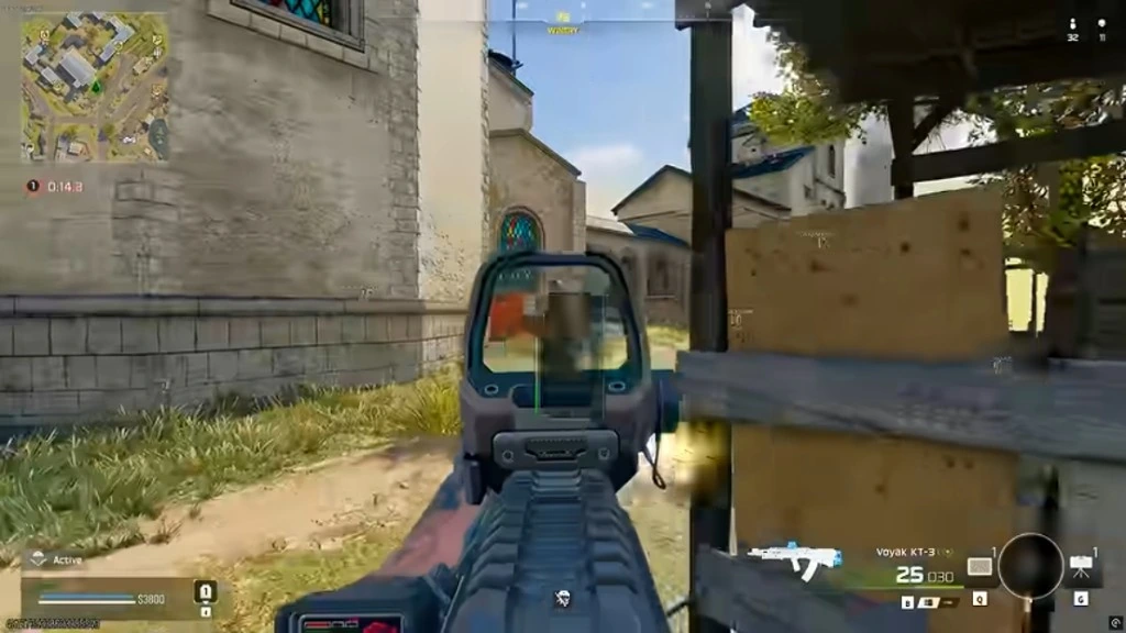 Warzone ESP near a church POI