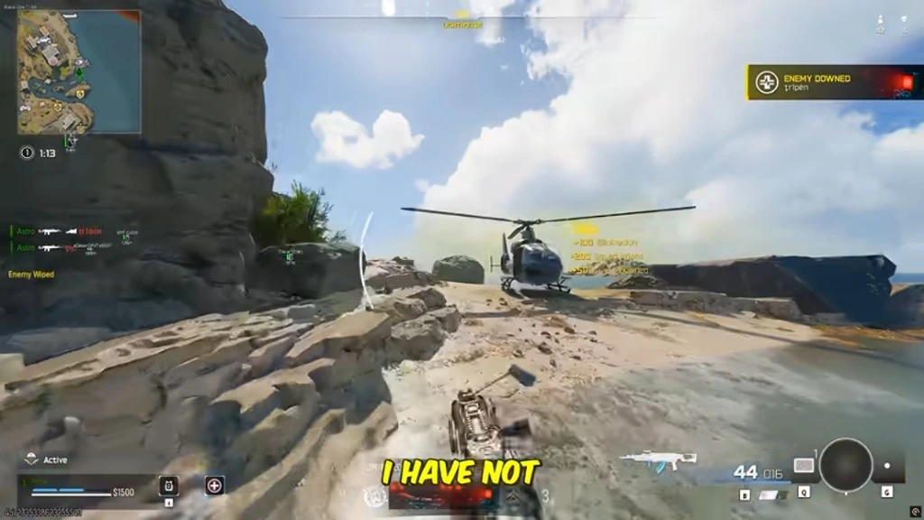 Warzone helicopter and loot ESP